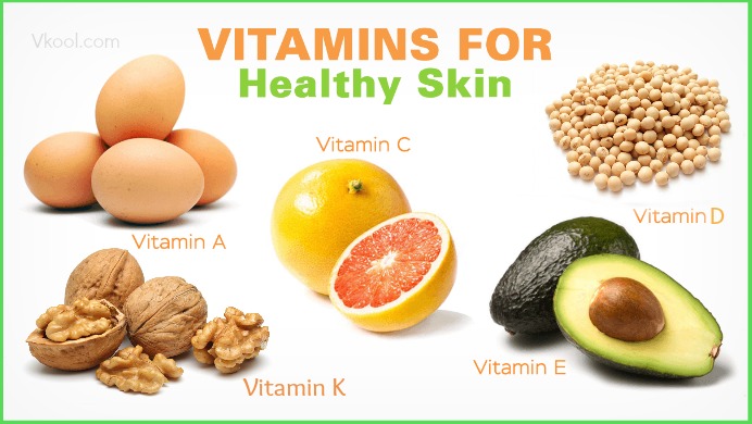 Vitamins for Healthy & Acne Free Skin